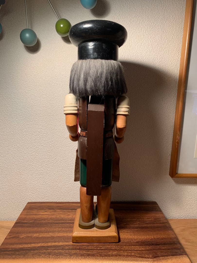 ヴィンテージ くるみ割り人形 大 1928年創業 ドイツ製 民芸 フォークアート