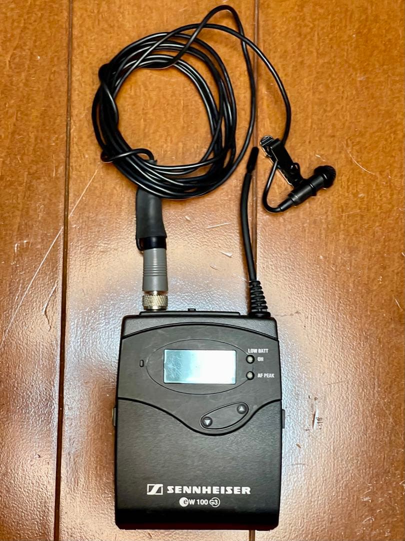 6セット SENNHEISER ワイヤレスセット。ACアダプター・アンテナ付