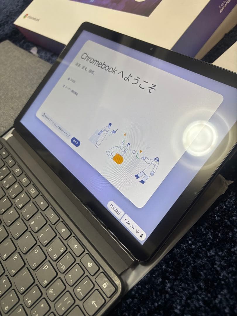 Chromebook本体 Lenovo Chromebook Idea Pad Duet CT-X636F