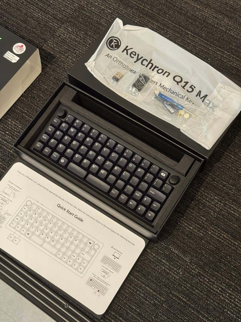 Keychron Q15 Max 赤軸 キーボード本体