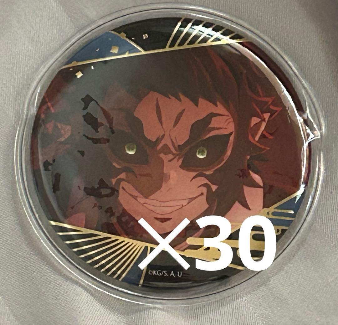 鬼滅の刃 獪岳 箔押し缶バッジ