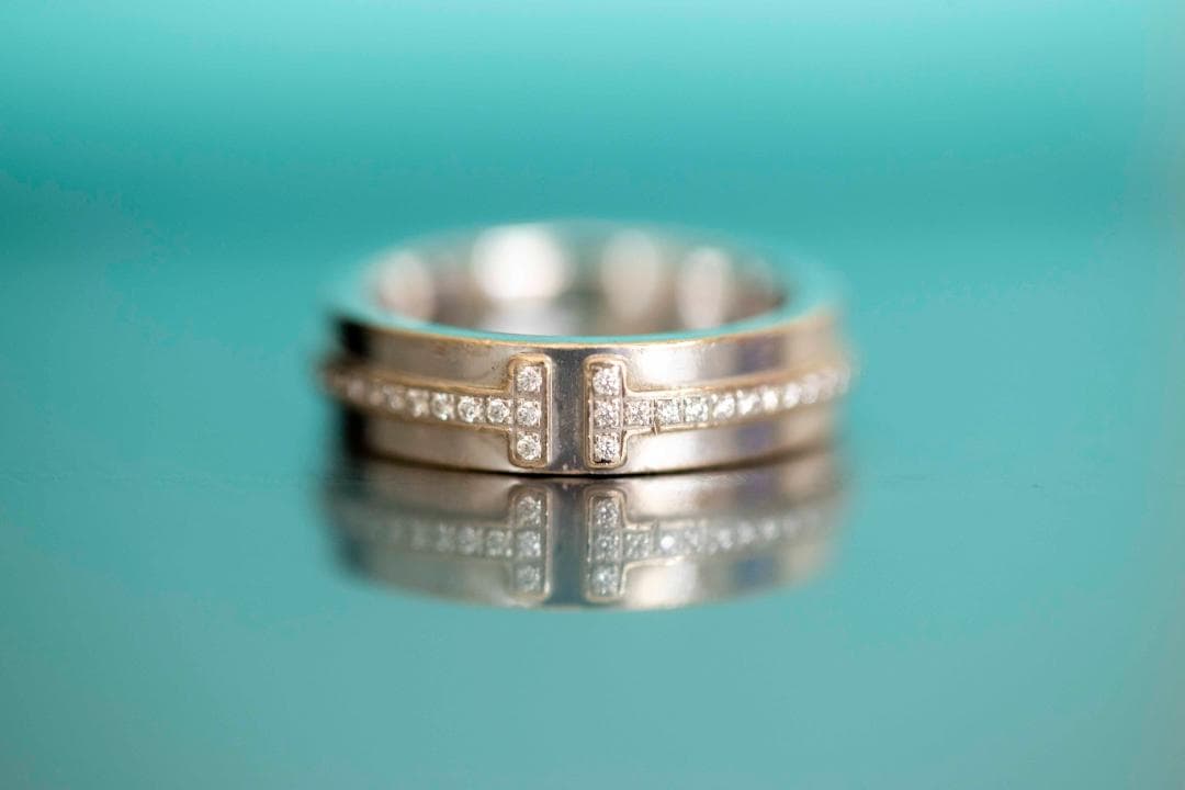 tiffany ティファニー T ナロー ダイヤモンド リング ホワイトゴールド