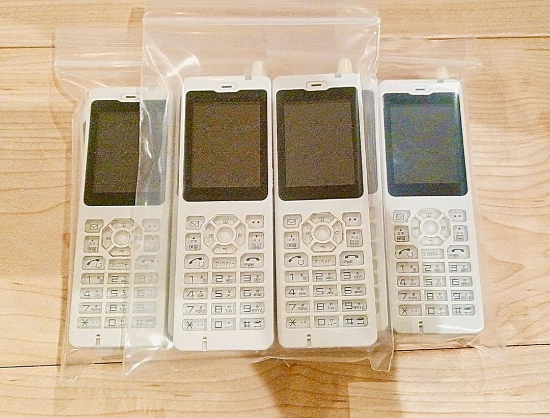 【匿名無料】phs 電話機　WX01J WX01JA WX01JR 7台