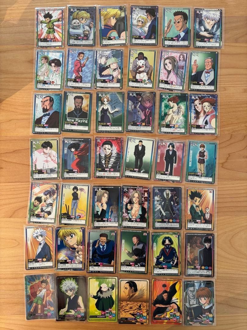 ハンターハンター カードダス コンプ　完全コンプ　コンプリート　限定版含む