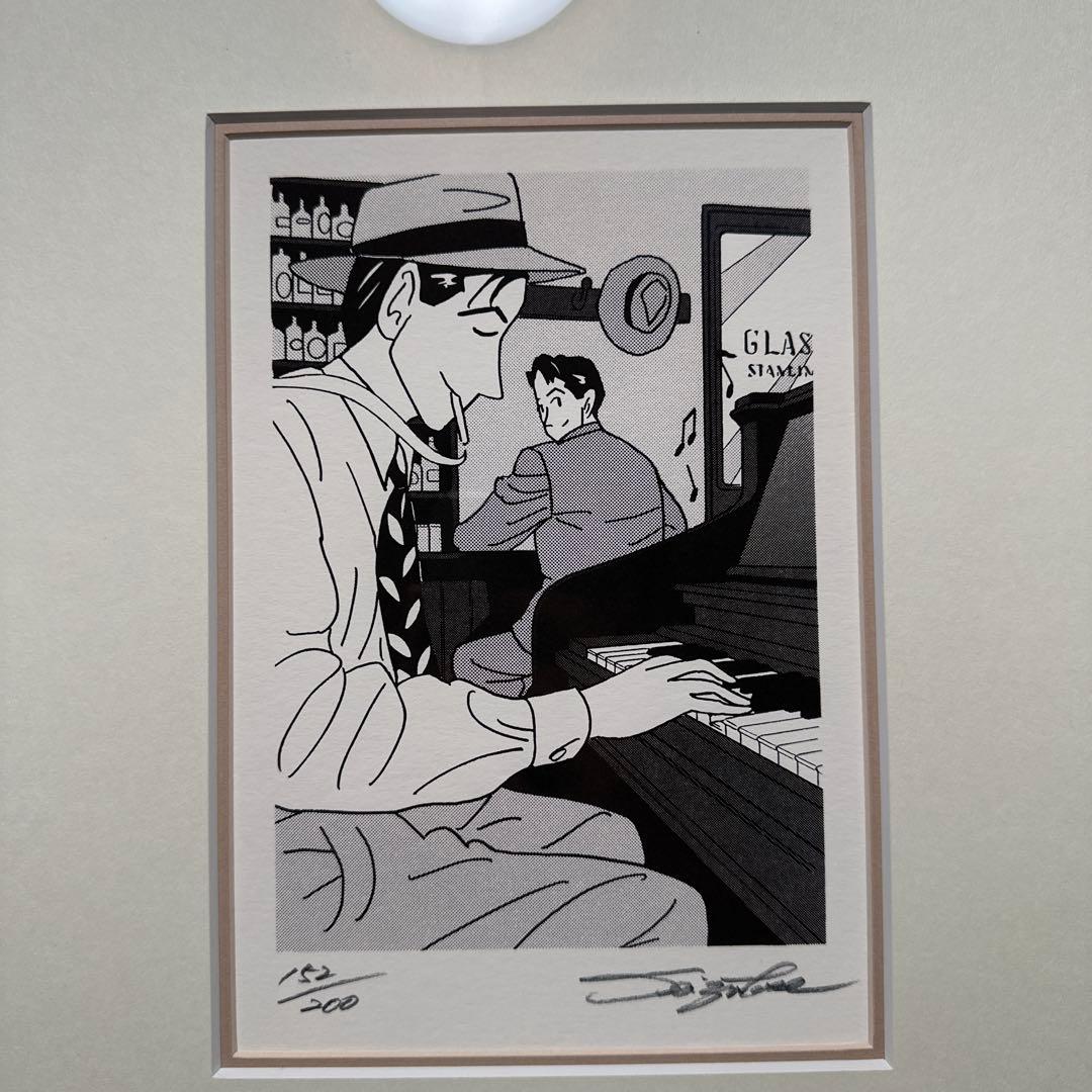 セイゾウ ワタセ 想い出のGentle Rain シルクスクリーン