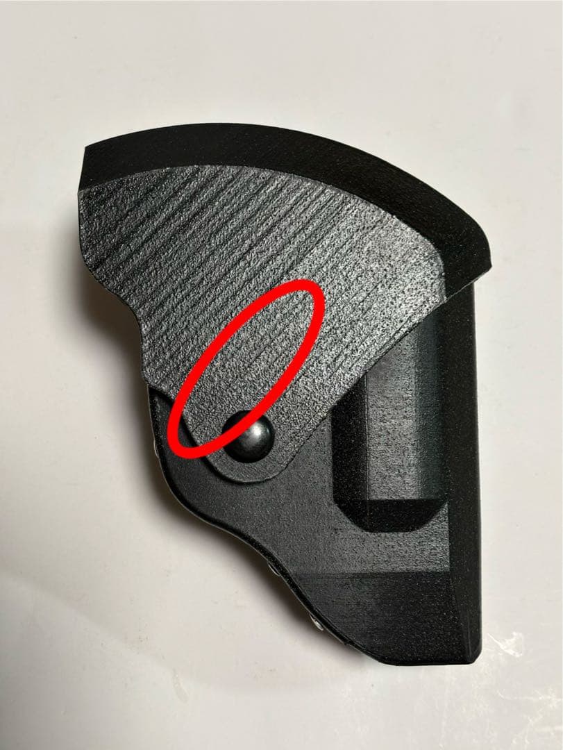 【希少】警察 新型拳銃入れ（一部破損品）