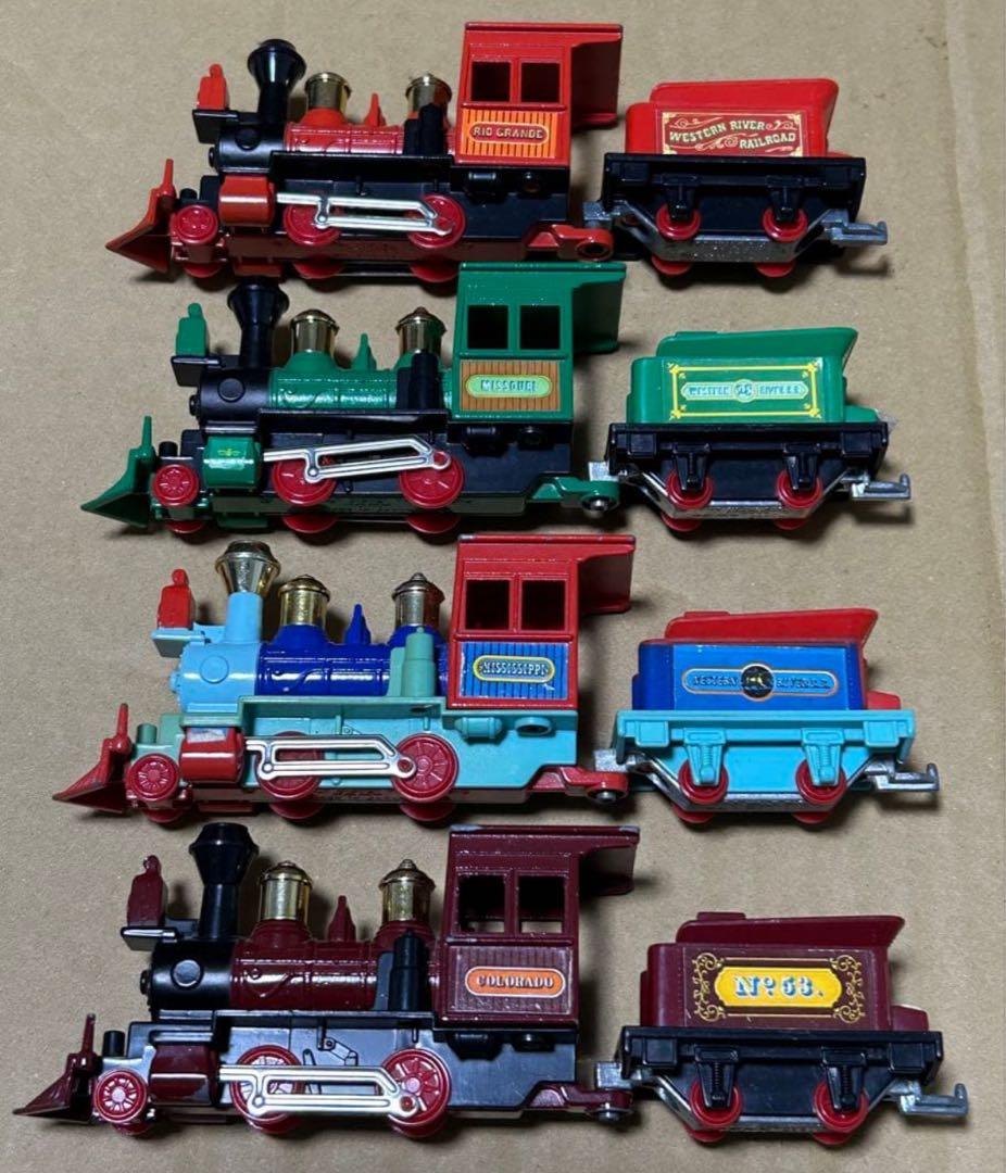 ディズニー ウエスタンリバー鉄道 ダイキャスト スケールモデル 4台セット