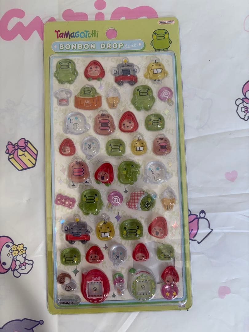 【国内正規品】ボンボンドロップシール　サンリオ　たまごっち