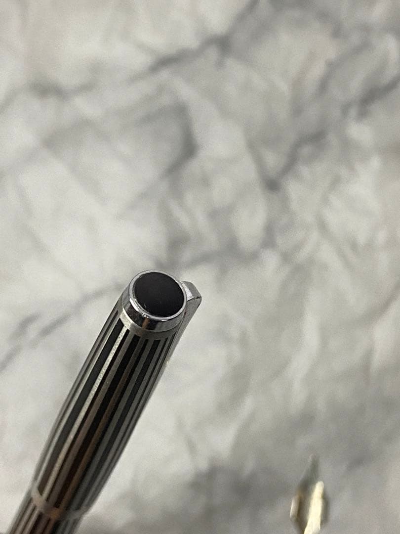 セイラー sailor シルバー ストライプ 万年筆 18K WGペン先