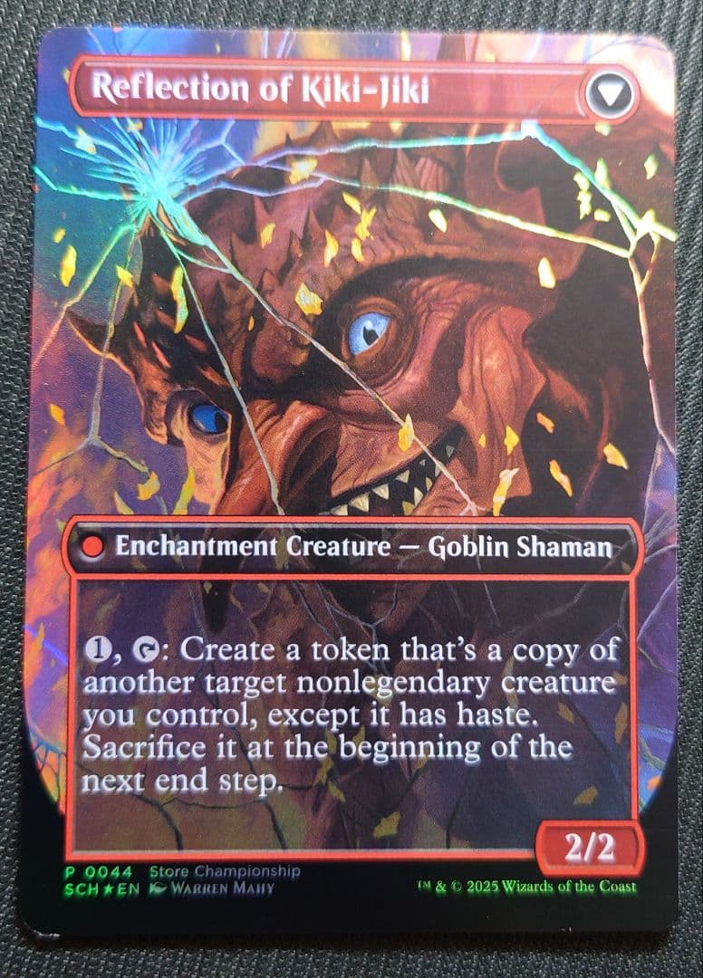 mtg 稀少個体 鏡割りの寓話 フルアート プロモ FOIL 英語版 sch