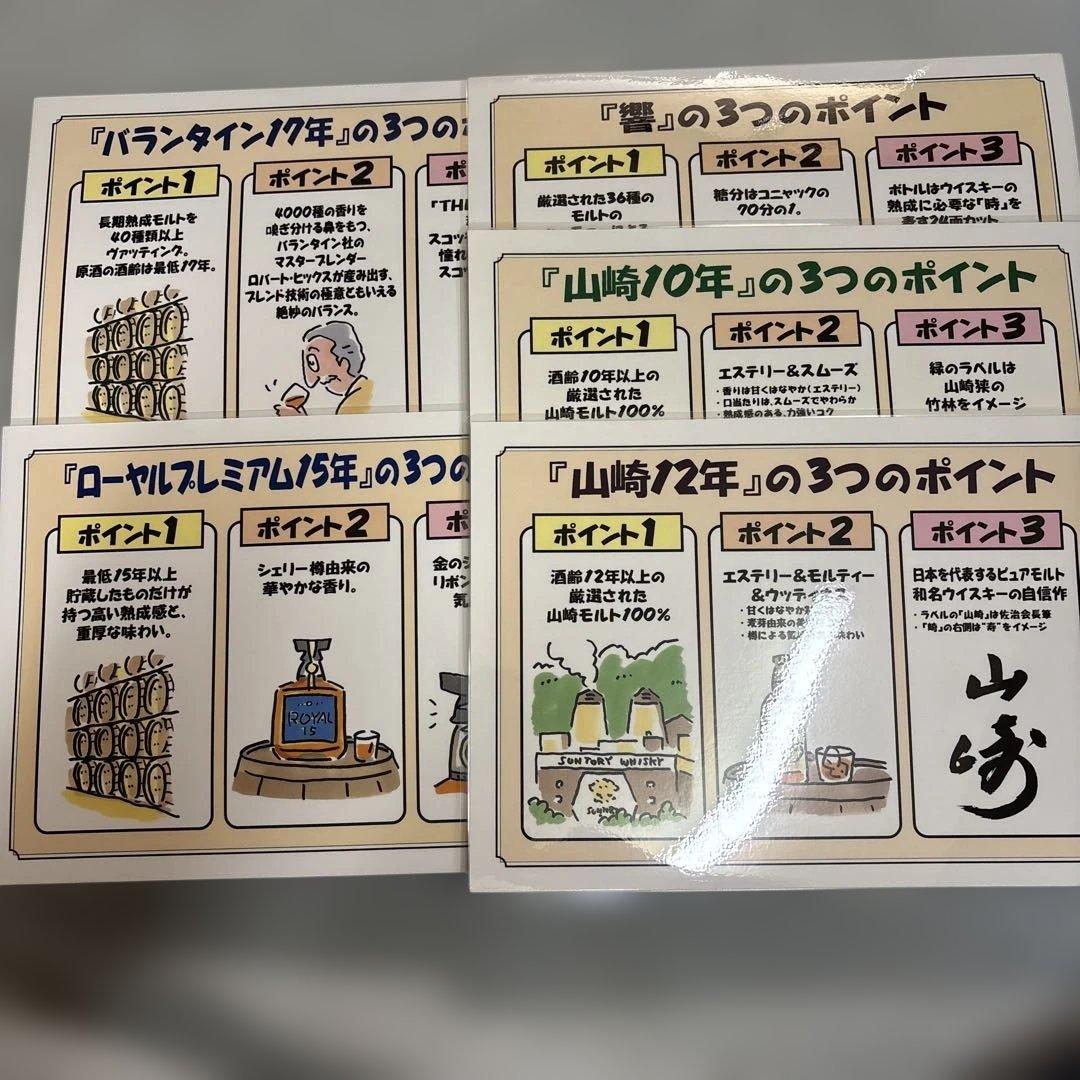 サントリーミニチュアボトル8本セット各50ml 【短期間出品になります】