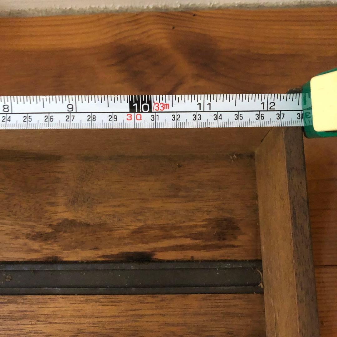 アンティーク 木製4引き出し 収納ボックス