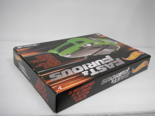 10/未使用品 ホットウィール ワイルドスピード 10カーパック ミニカー