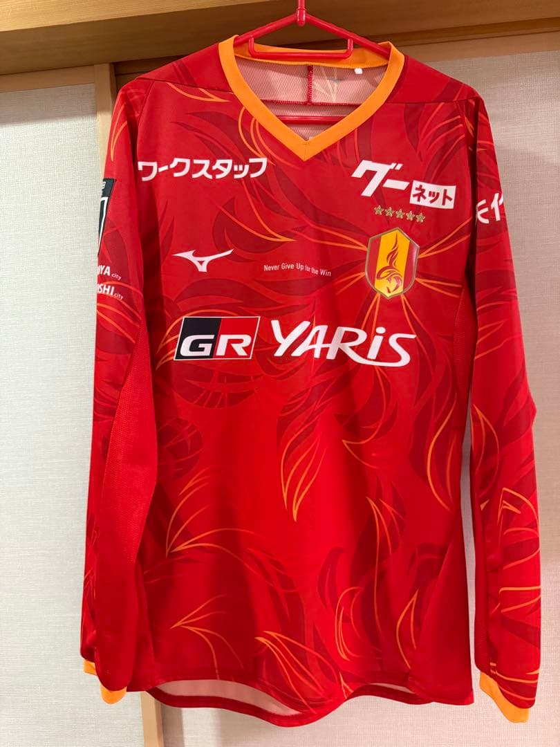 名古屋グランパス和泉選手NO7 長袖　Lサイズ　オーセンティックユニフォーム