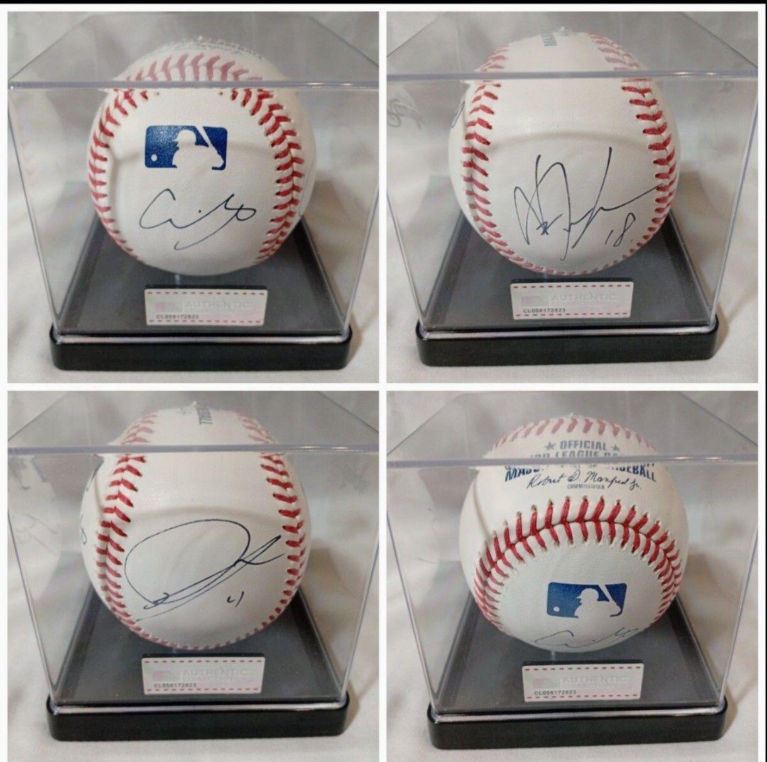 LAドジャース 大谷翔平 佐々木朗希 山本由伸 直筆サインボール /ケースあり