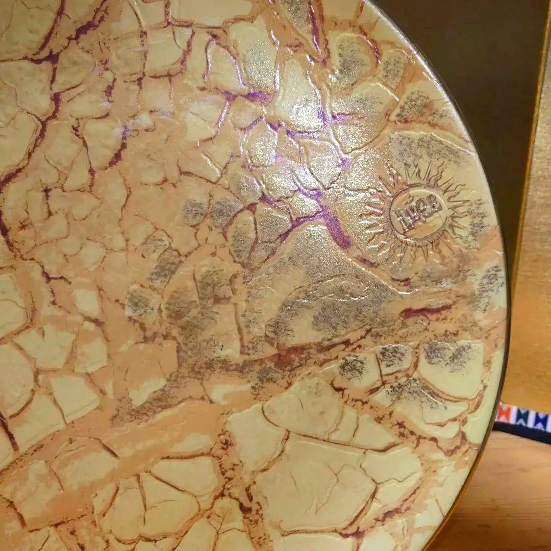 群青　リチャード ジノリ✕ルーチェ コラボ ゴールドプレート　2枚セット