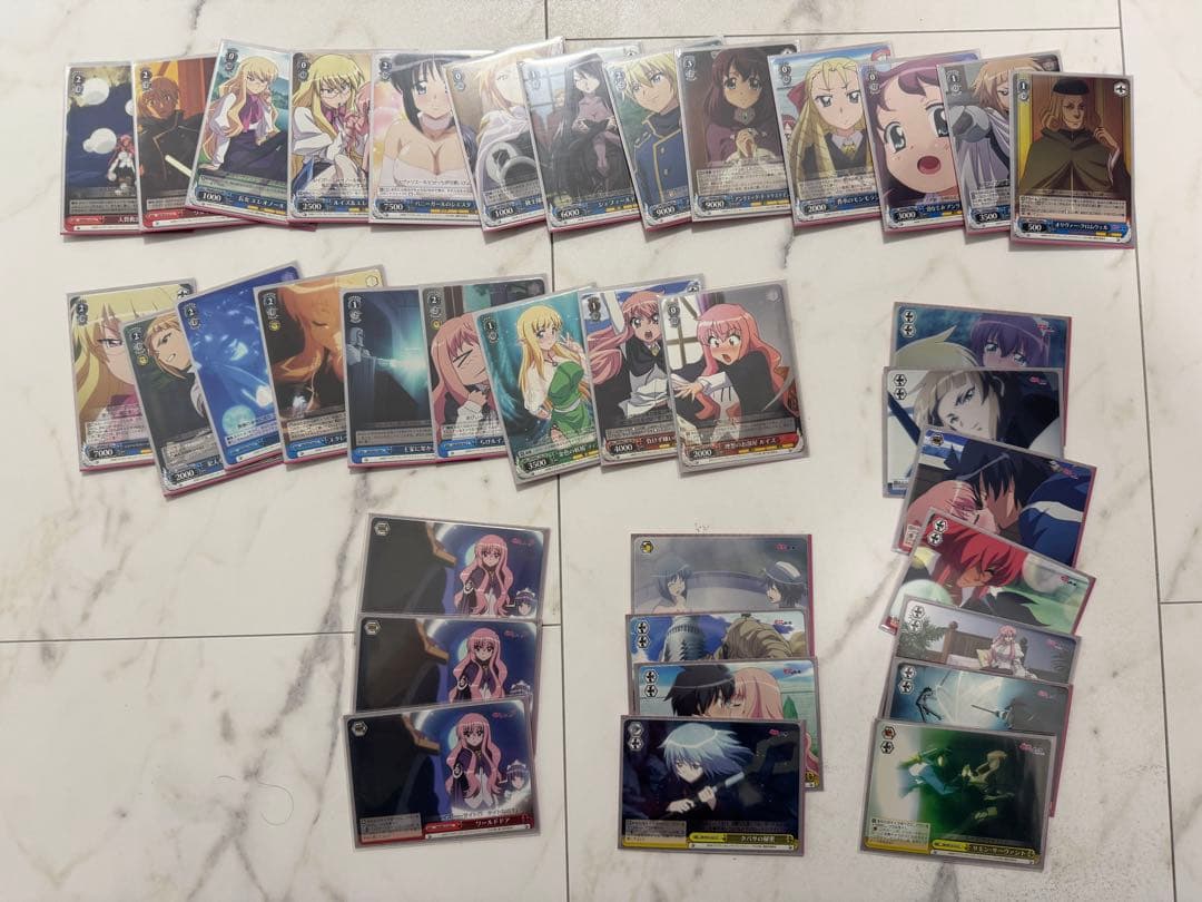 ゼロの使い魔　ヴァイスシュバルツ　デッキパーツ大量まとめ