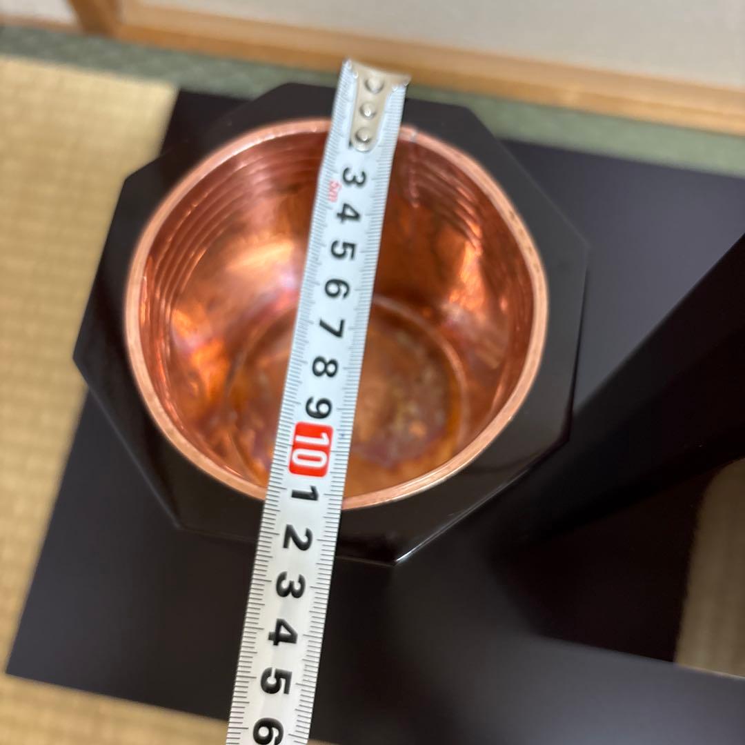 51 長二巻筒　八角長二管筒　2本セット　花入れ　生け花　未生流　御室流　花器