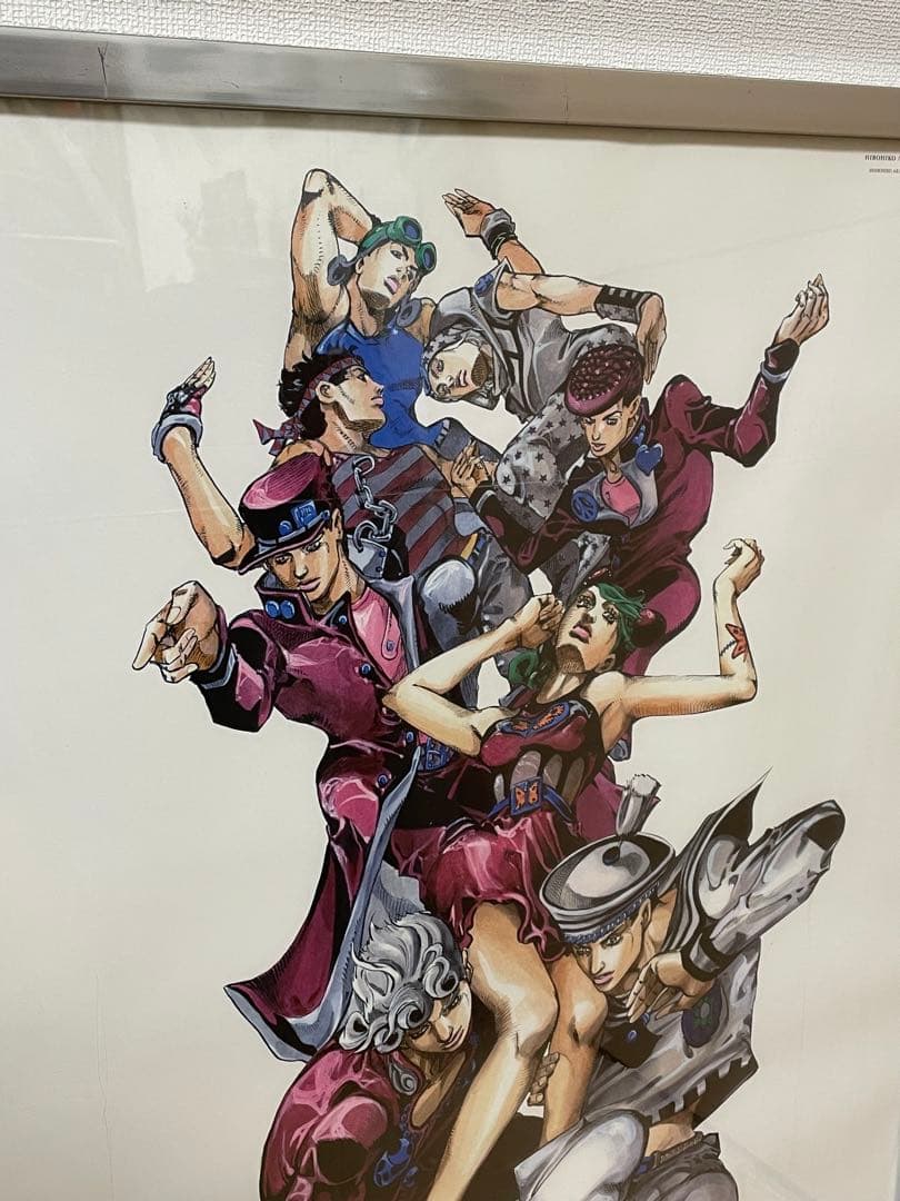 ジョジョ展　ポスター　B2 オールスターA ジョジョの奇妙な冒険　荒木飛呂彦