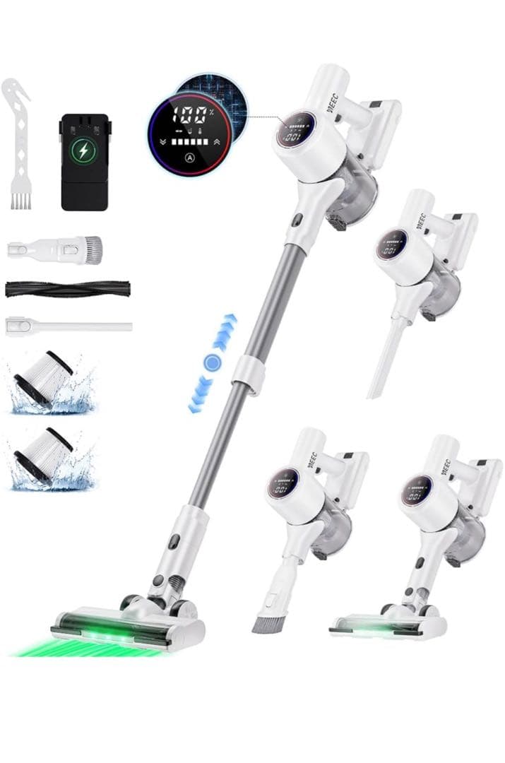 【未開封】掃除機 スティッククリーナー 本体 ホワイト