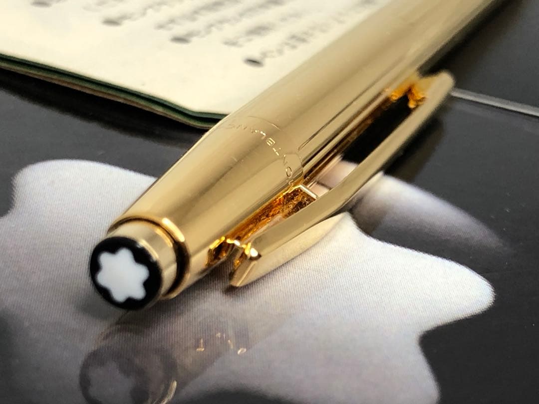 ⭐️金運を呼ぶ総金張り⭐️モンブラン⭐️ノブレスNo1947⭐️世界中で支持の高い逸品⭐️
