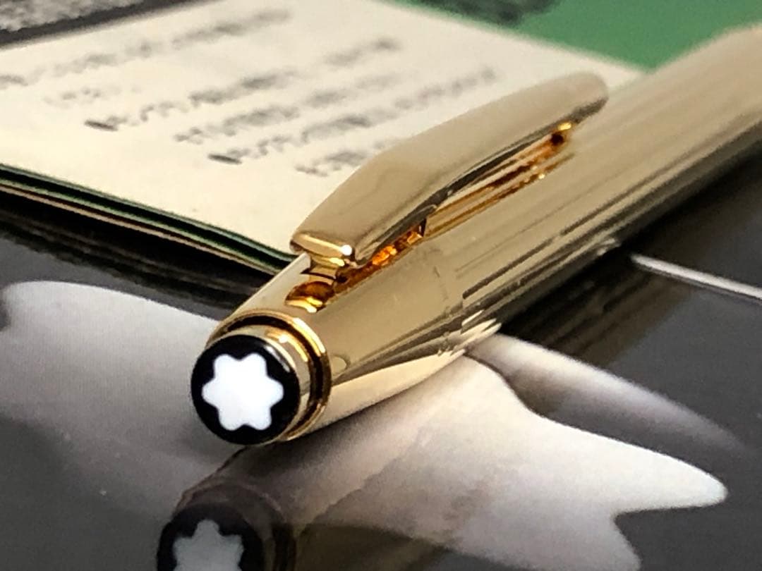 ⭐️金運を呼ぶ総金張り⭐️モンブラン⭐️ノブレスNo1947⭐️世界中で支持の高い逸品⭐️