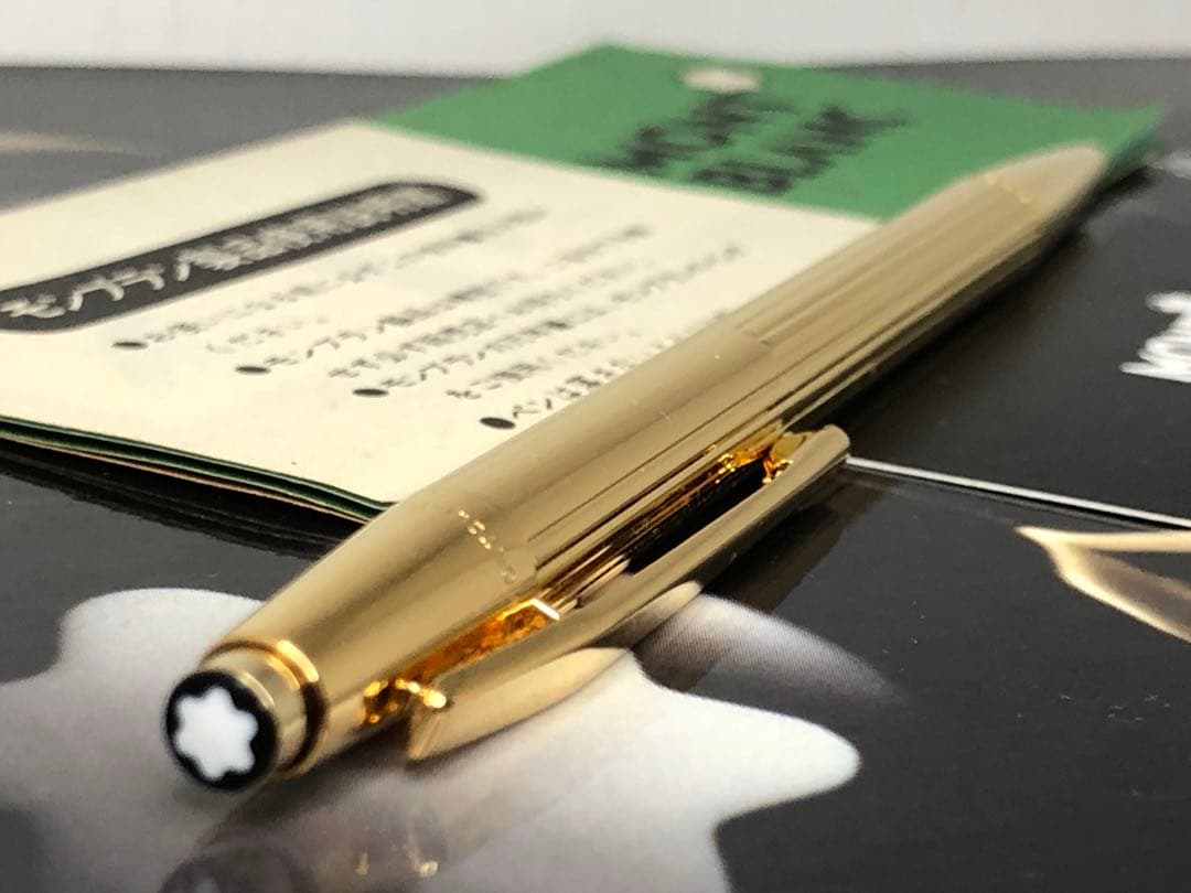 ⭐️金運を呼ぶ総金張り⭐️モンブラン⭐️ノブレスNo1947⭐️世界中で支持の高い逸品⭐️