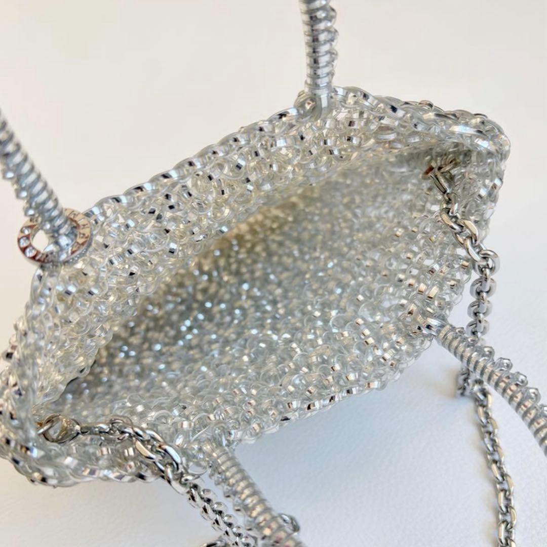 極美品　アンテプリマ　ミニアトゥーラ　シルバー　チェーン付き　2way