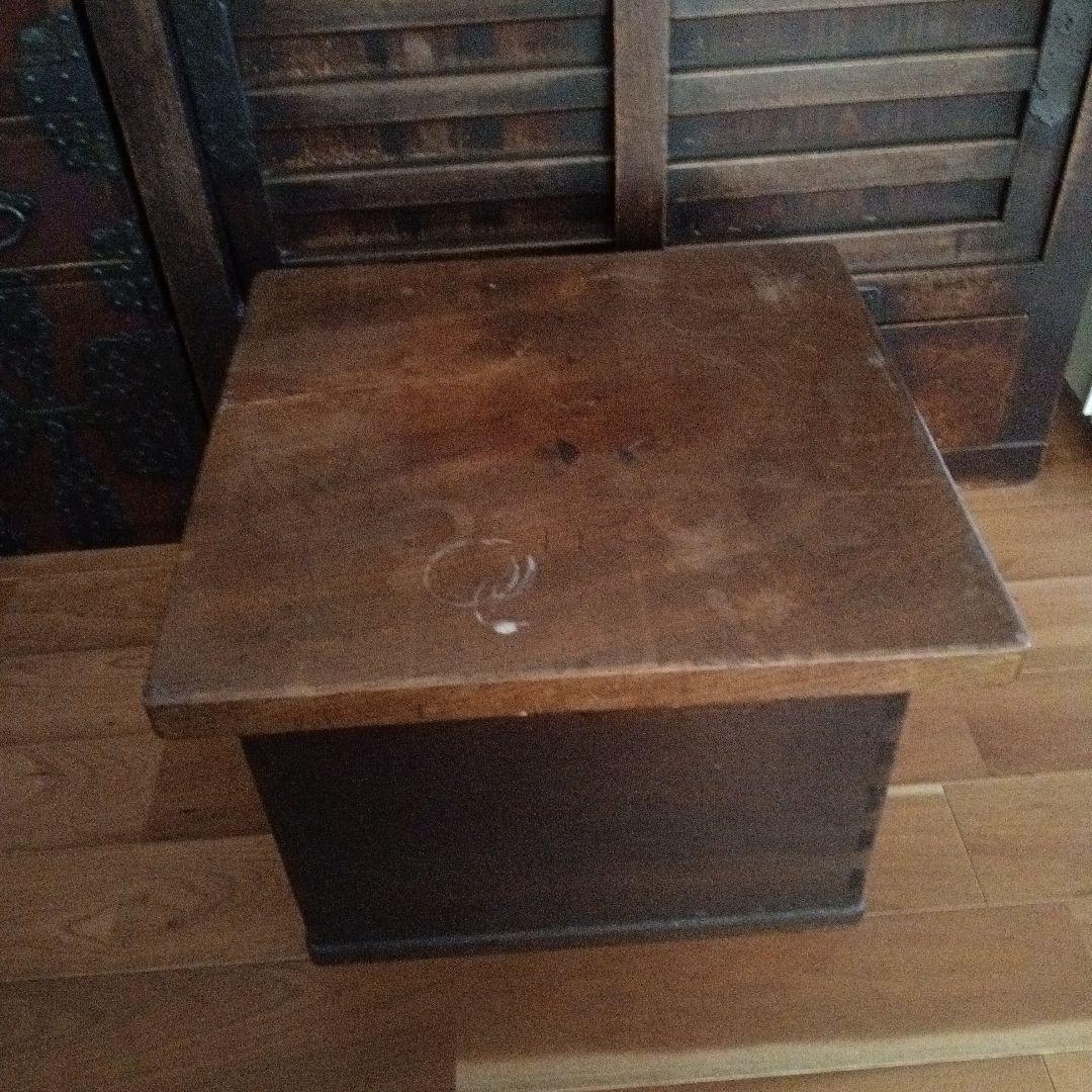 骨董品☆総ケヤキの火鉢☆総ケヤキの一枚板