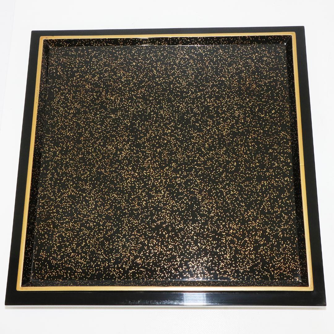 漆器　金蒔絵 花唐草 松竹梅 重箱　 塗師　鐵二　共箱 共布