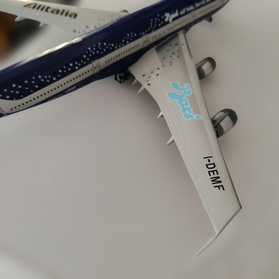 航空機・ヘリコプター Alitalia Boeing 747-200 1/200 J Fox