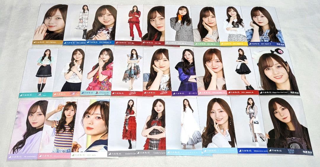 乃木坂46梅澤美波　生写真　８１枚