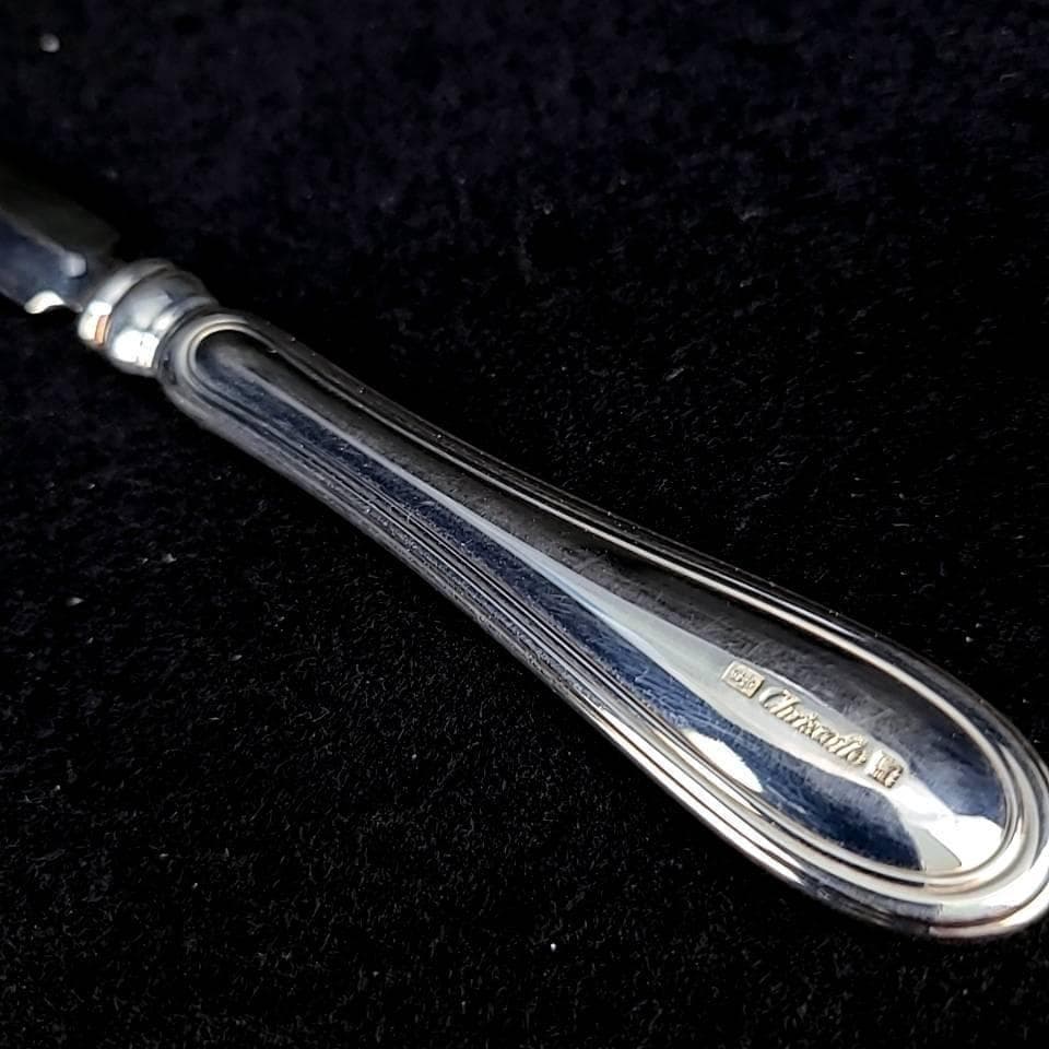 ●良品◇クリストフル アルビ　ペーパーナイフ　箱つき　シルバーコーティング 1