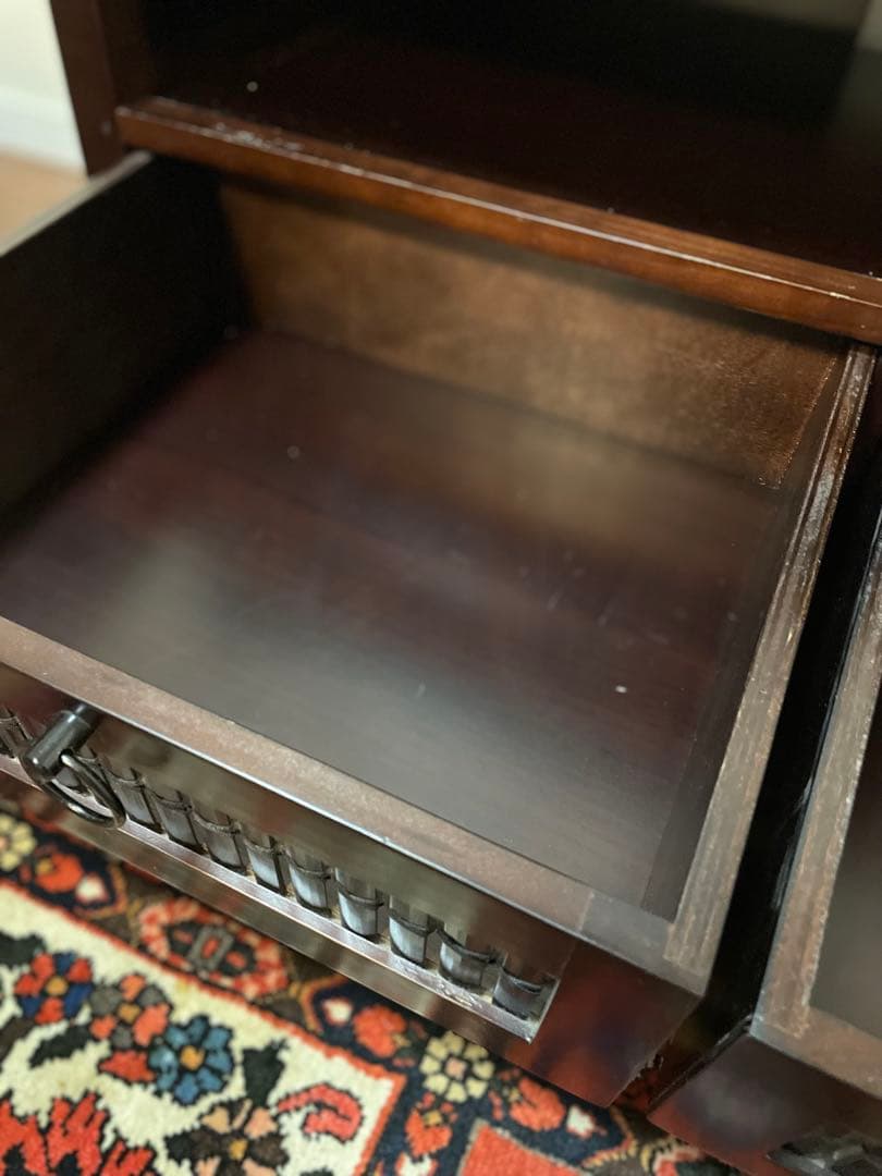 【＋】アジアン調 TVボード (W90×D40×H44cm)