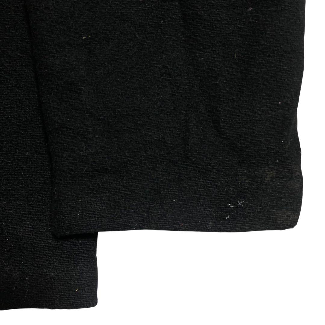 ビンテージ 60s アノラック パーカー ウール 黒 フーディー ジャケット