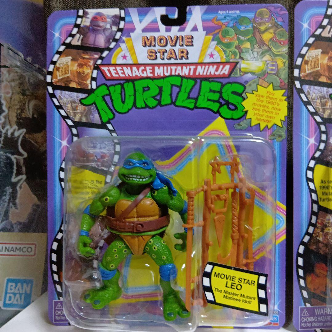 プレイメイツ　ミュータントタートルズ　ムービースター　 ４体セット　TMNT
