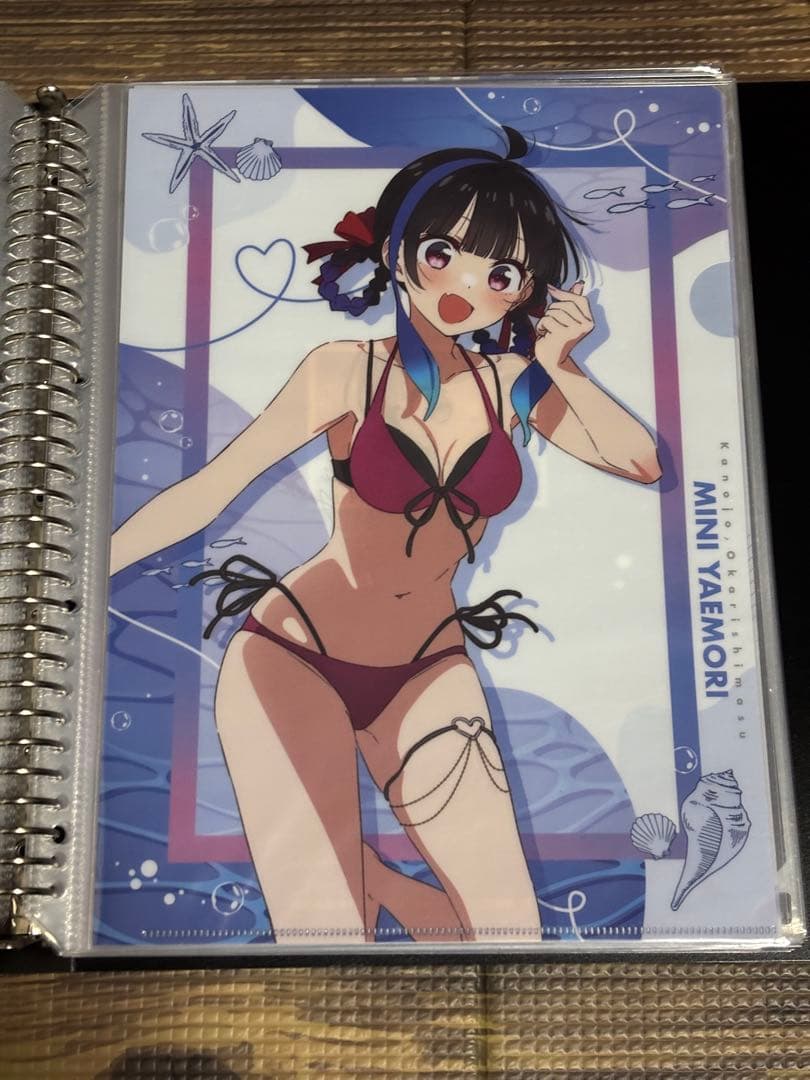 かのかり　みに　クリアファイル　13枚セット