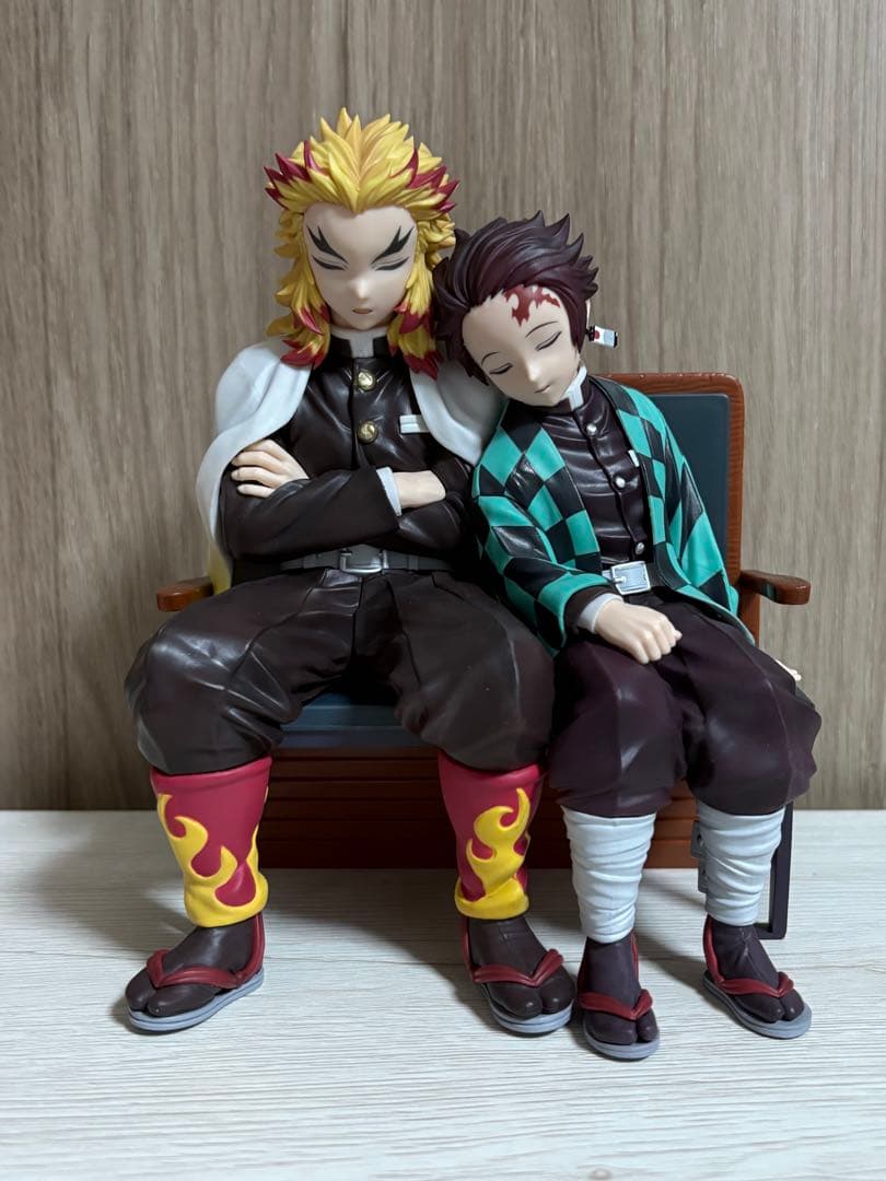 鬼滅の刃 一番くじ 繋いだ軌跡 B賞 煉獄杏寿郎&竈門炭治郎 フィギュア