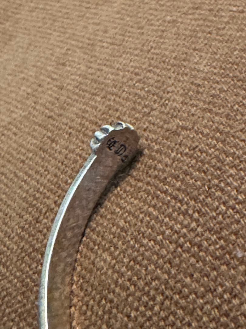 CHROME HEARTS BANGLE FLAT CH フラット　バングル