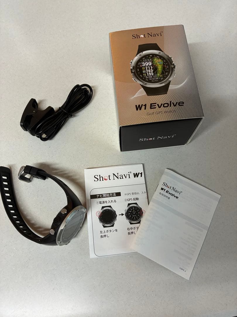 Shot Navi W1 Evolve GPSナビ　ゴルフ