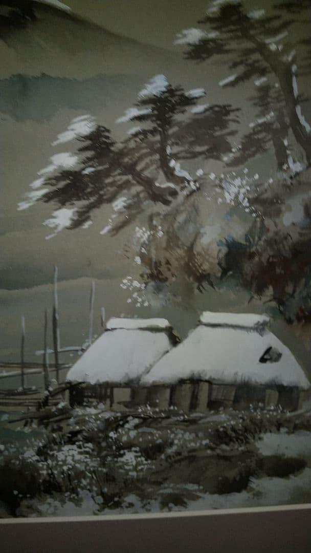 日本画水墨画⑮