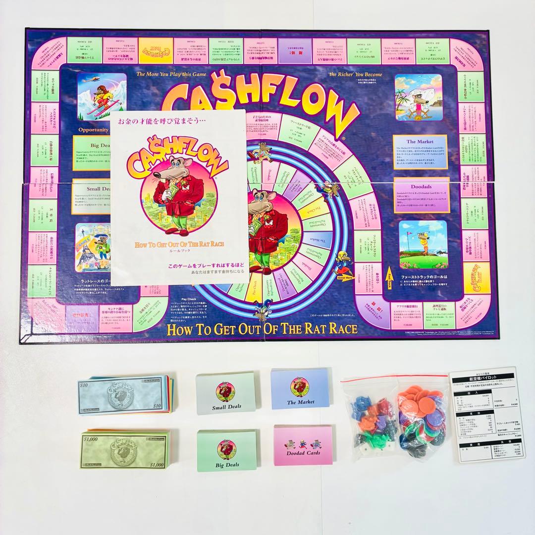 【専用】キャッシュフロー101 日本語版　ボードゲーム　AA