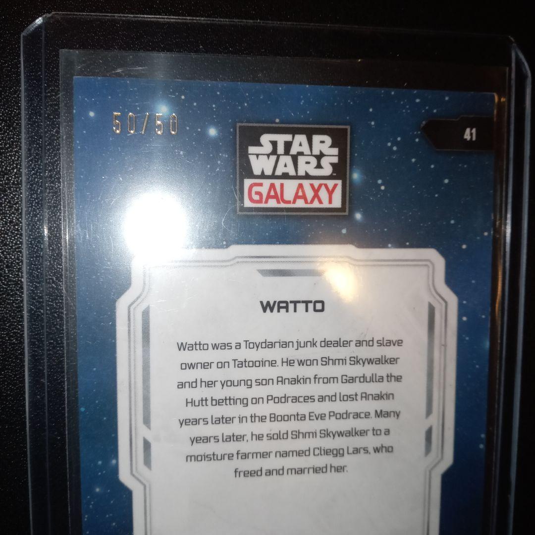 2024 Chrome Galaxy Star Wars 4枚セット　シリ