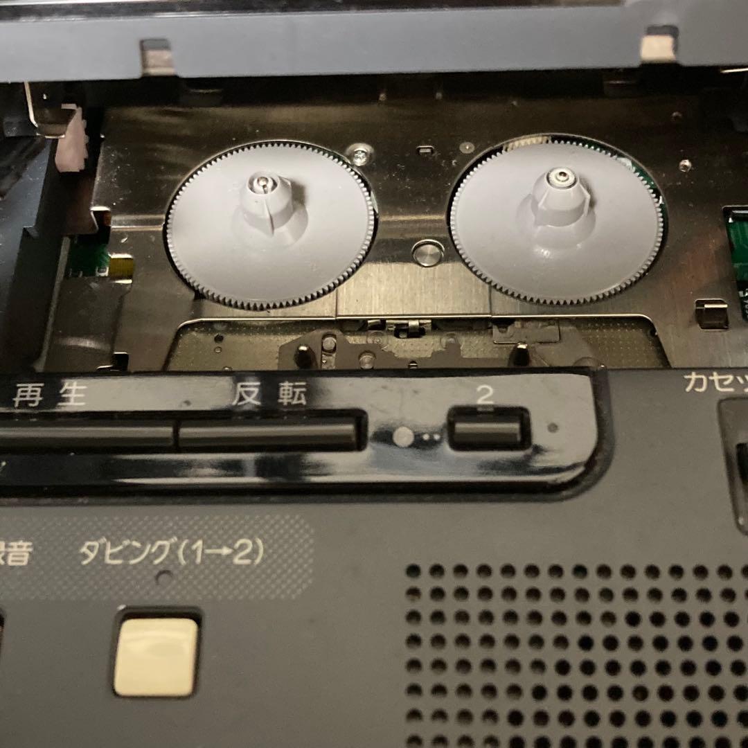 ⭐️SONYステレオダブルカセットリコーダー TCS-8000M 通電のみ確認