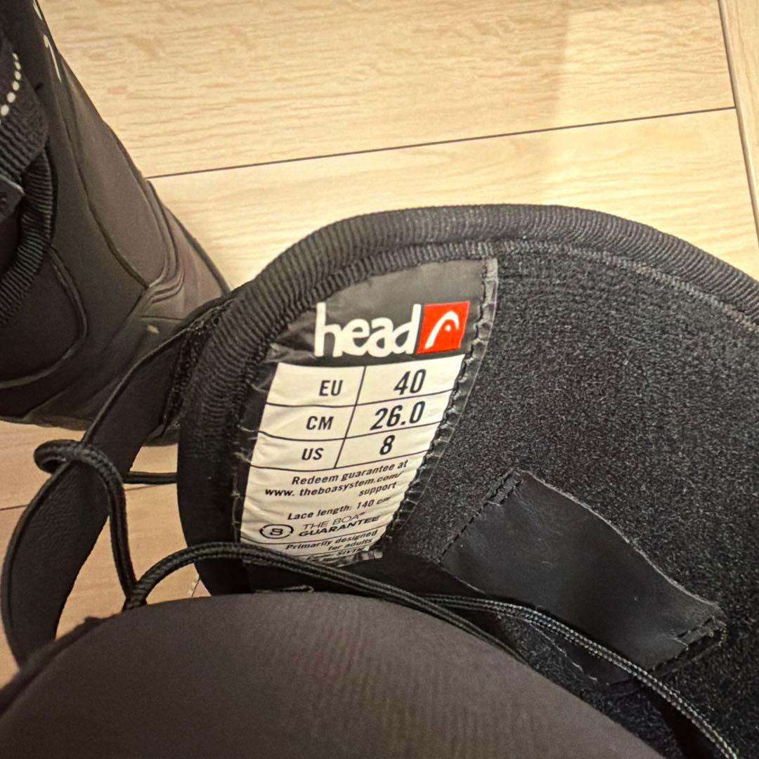 スノーボード　ブーツ　head