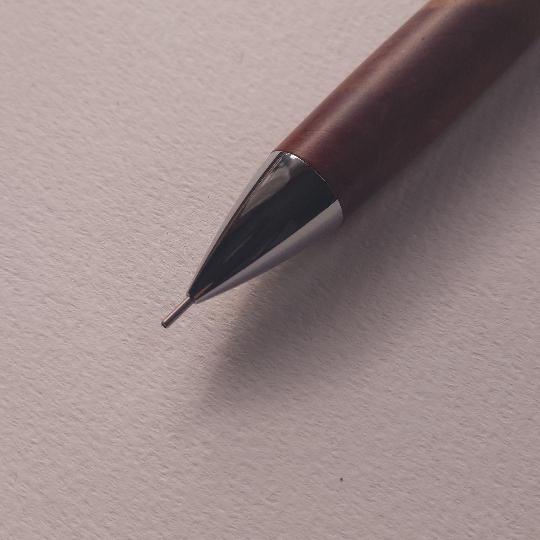 工房楔 花梨紅白こぶ杢 シャープペンシル 0.5mm