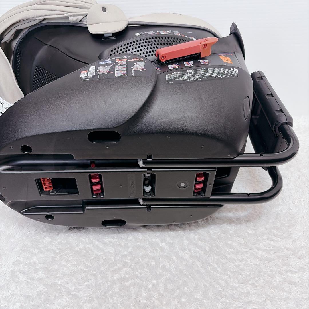【美品】エールベベ　チャイルドシート 　クルット5s 　グランス　360°回転