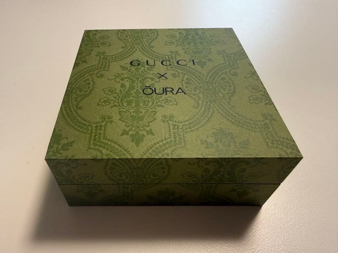 h*u様 GUCCI x OURA ブラックリング US11