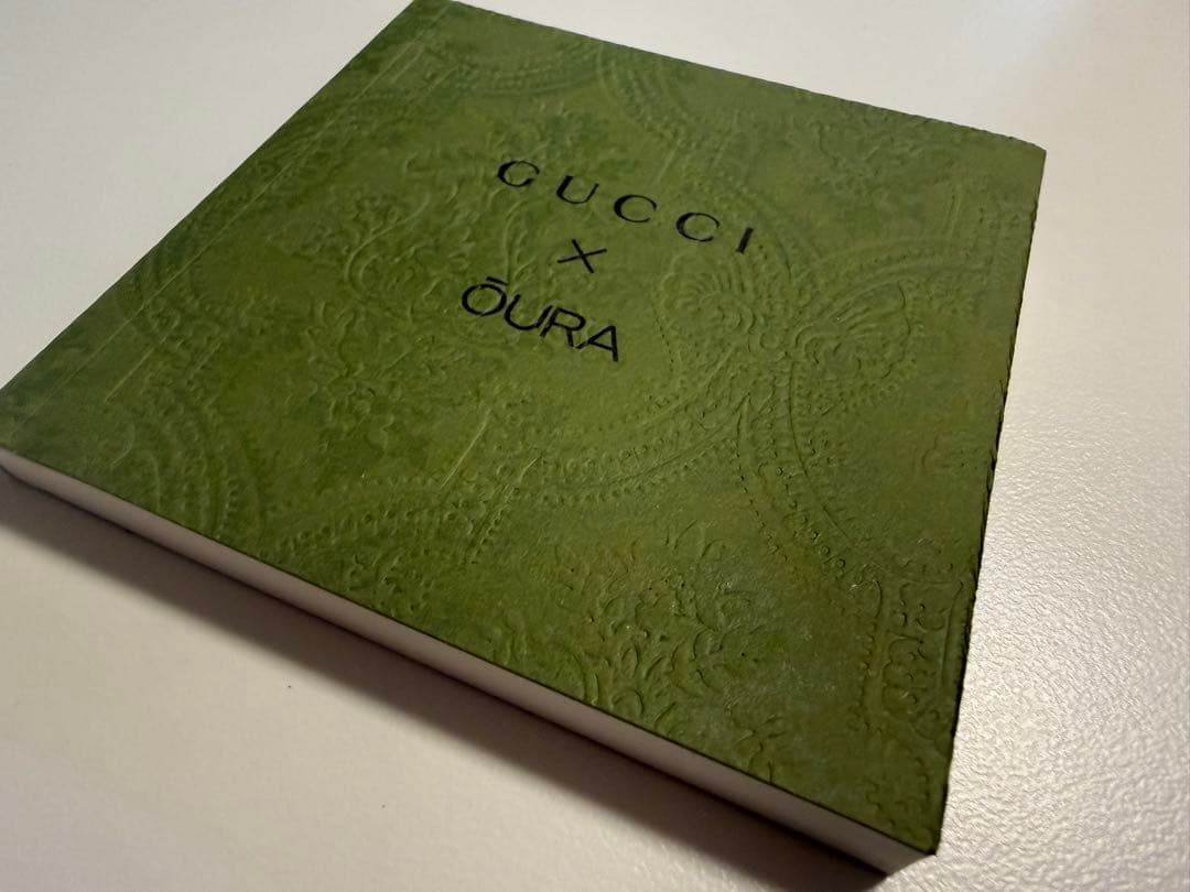 h*u様 GUCCI x OURA ブラックリング US11