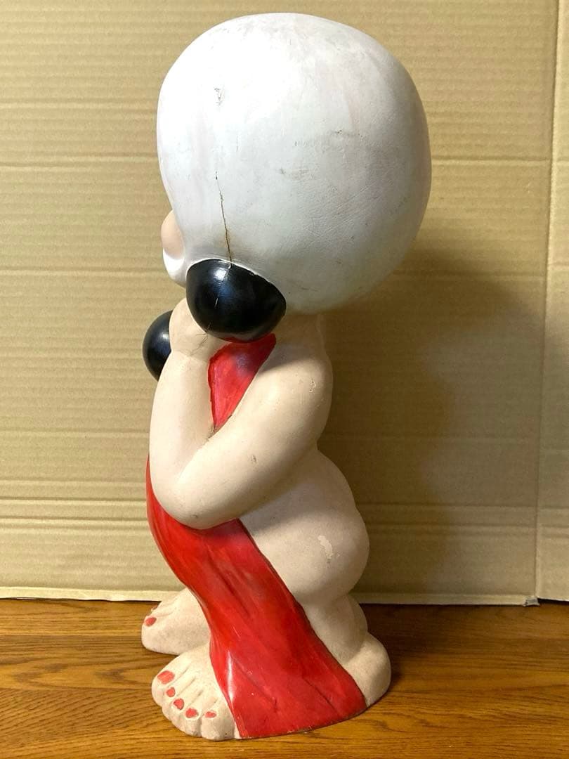 60年代 アンティーク 美少女 美女 ダンベル ボディビル フィギュア 当時物